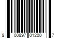 Barcode Image for UPC code 800897012007