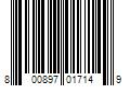 Barcode Image for UPC code 800897017149