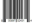 Barcode Image for UPC code 800897024314