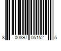 Barcode Image for UPC code 800897051525