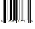 Barcode Image for UPC code 800897110710