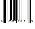 Barcode Image for UPC code 800897131135