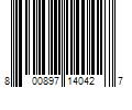 Barcode Image for UPC code 800897140427