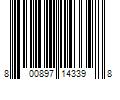 Barcode Image for UPC code 800897143398