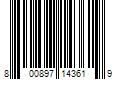 Barcode Image for UPC code 800897143619