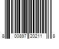 Barcode Image for UPC code 800897202118