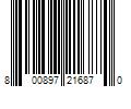 Barcode Image for UPC code 800897216870