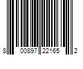 Barcode Image for UPC code 800897221652