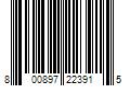 Barcode Image for UPC code 800897223915