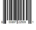 Barcode Image for UPC code 800897225391