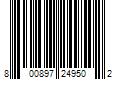 Barcode Image for UPC code 800897249502