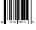 Barcode Image for UPC code 800897249953