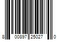 Barcode Image for UPC code 800897250270