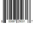 Barcode Image for UPC code 800897250317