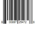 Barcode Image for UPC code 800897254728