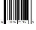 Barcode Image for UPC code 800897257453