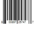 Barcode Image for UPC code 800897257477