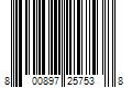 Barcode Image for UPC code 800897257538