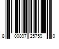 Barcode Image for UPC code 800897257590