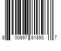 Barcode Image for UPC code 800897818937