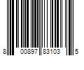 Barcode Image for UPC code 800897831035