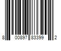 Barcode Image for UPC code 800897833992