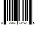 Barcode Image for UPC code 800897834005