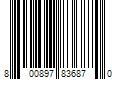 Barcode Image for UPC code 800897836870