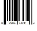 Barcode Image for UPC code 800897839413