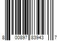 Barcode Image for UPC code 800897839437