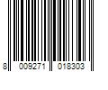 Barcode Image for UPC code 8009271018303