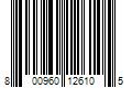 Barcode Image for UPC code 800960126105