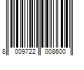 Barcode Image for UPC code 8009722008600