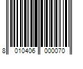 Barcode Image for UPC code 8010406000070