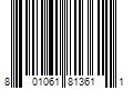 Barcode Image for UPC code 801061813611