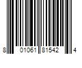 Barcode Image for UPC code 801061815424