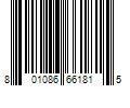 Barcode Image for UPC code 801086661815