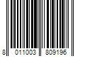 Barcode Image for UPC code 8011003809196