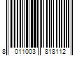 Barcode Image for UPC code 8011003818112