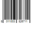 Barcode Image for UPC code 8011003826711