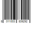 Barcode Image for UPC code 8011003839292