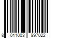 Barcode Image for UPC code 8011003997022