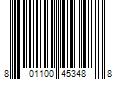 Barcode Image for UPC code 801100453488