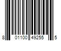 Barcode Image for UPC code 801100492555