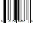 Barcode Image for UPC code 801106203858