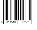 Barcode Image for UPC code 8011510018272