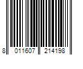 Barcode Image for UPC code 8011607214198