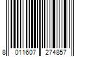 Barcode Image for UPC code 8011607274857