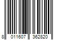 Barcode Image for UPC code 8011607362820