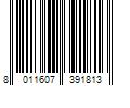 Barcode Image for UPC code 8011607391813